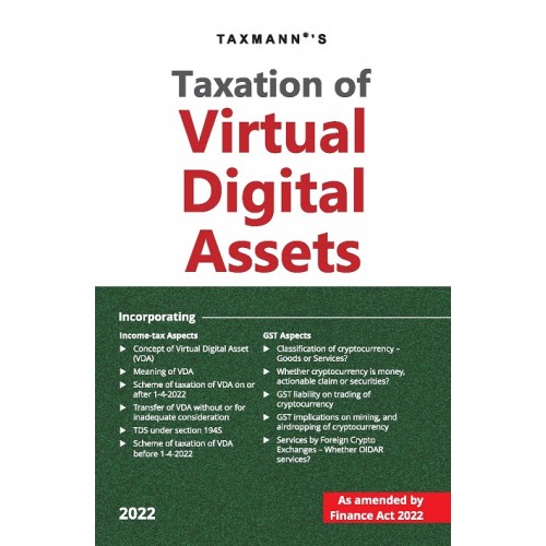 Taxmann's Taxation of Virtual Digital Assets 